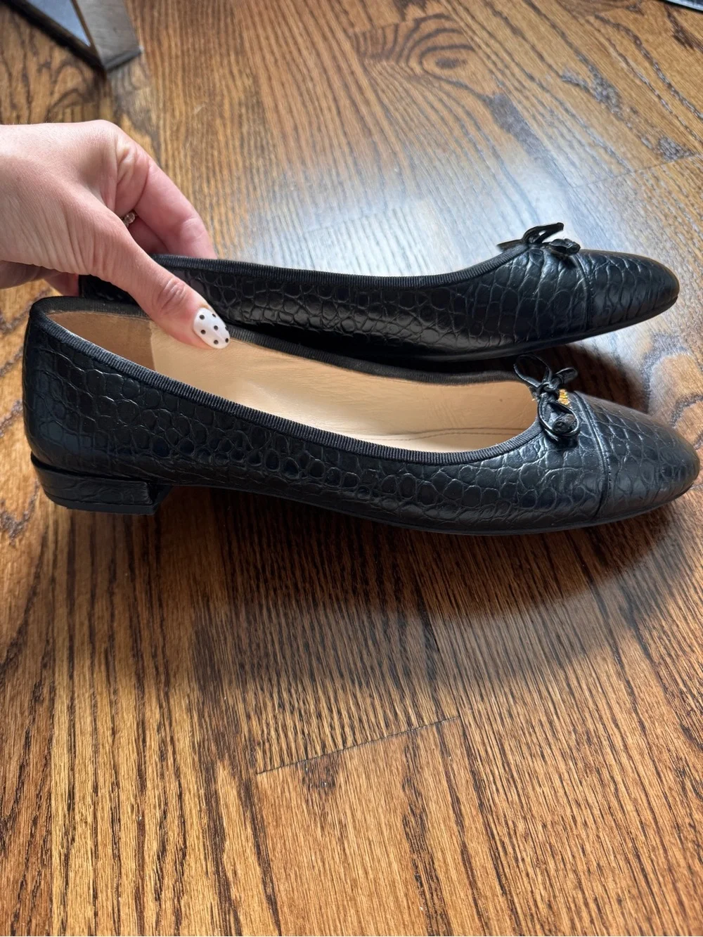 Prada Calfskin Ballet Flats